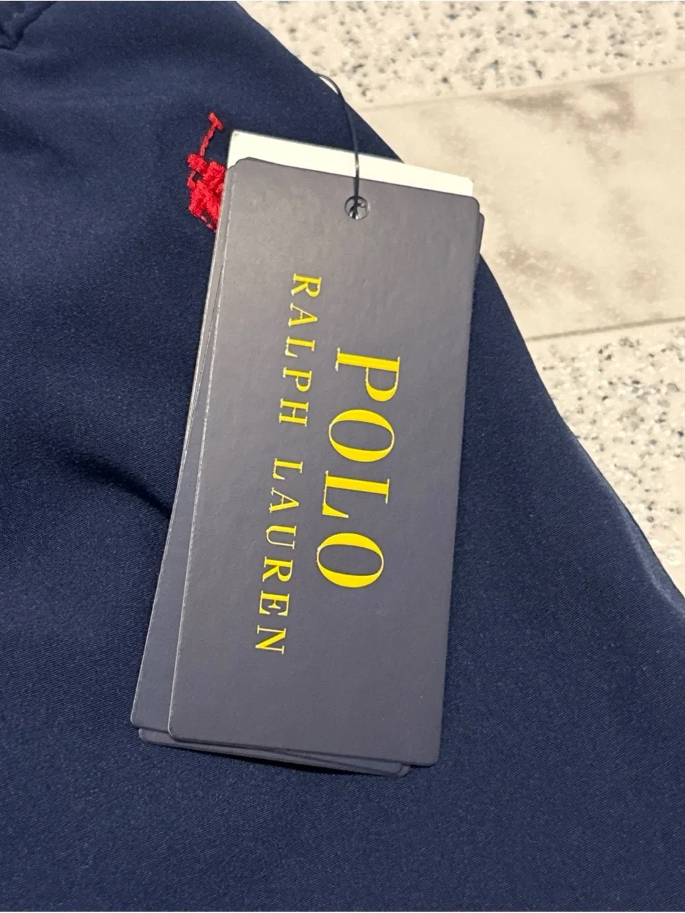 New Polo Ralph Lauren 5.75” Traveler Classic Swim Trunks Navy Men’s Size Medium